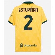 AC Milan Pervis Estupinan #2 Tredje Tröja 2025-26 Korta ärmar